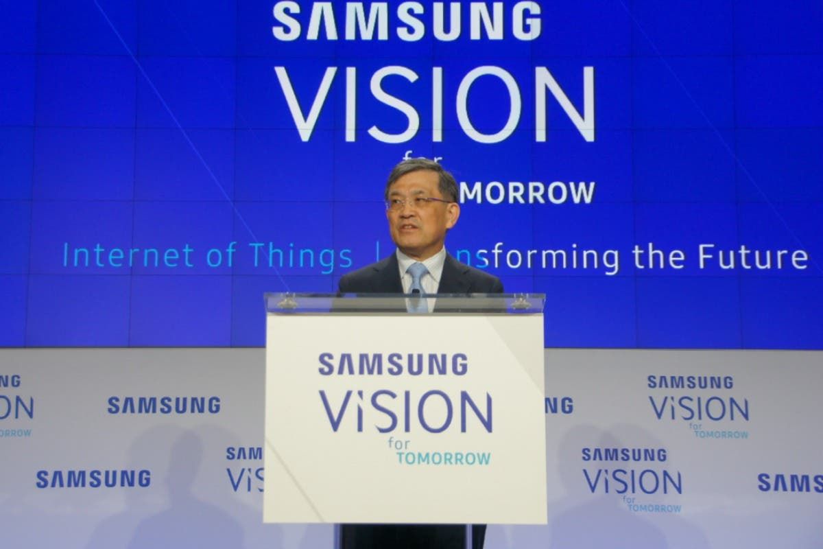CEO of Samsung Electronics Resigns