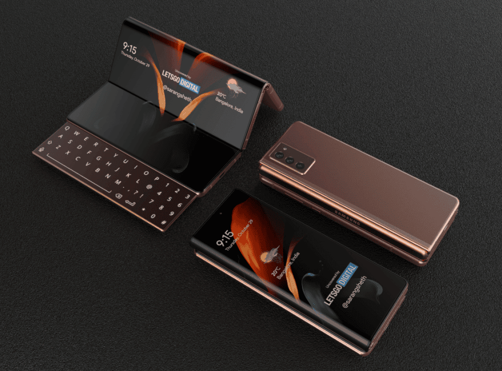 Samsung drops hint on the form of its foldable phone