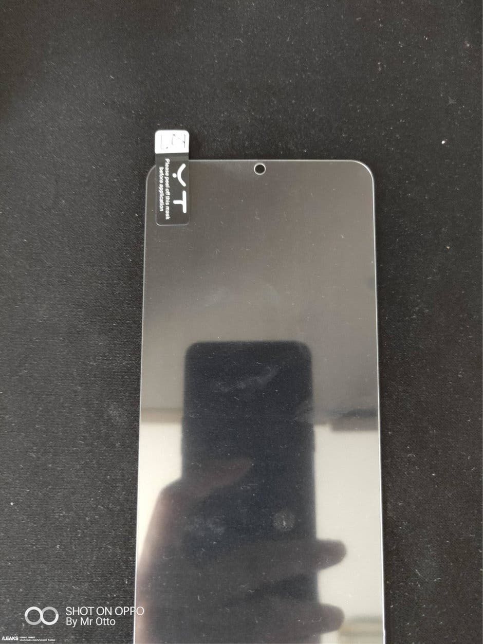 Galaxy A8s screen protector leaks, hints at front camera hole in the display