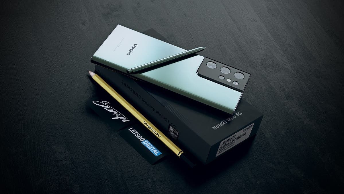 Samsung Galaxy Note 21 Ultra appears in an unboxing video