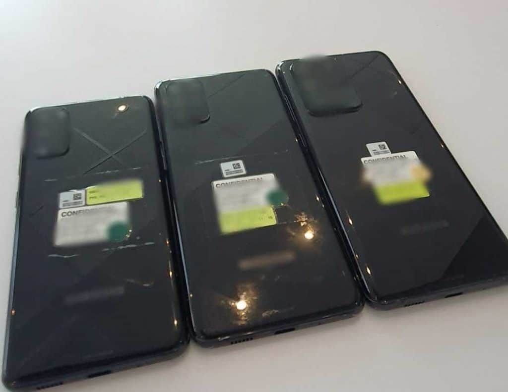 Samsung Galaxy S20 series live images surface