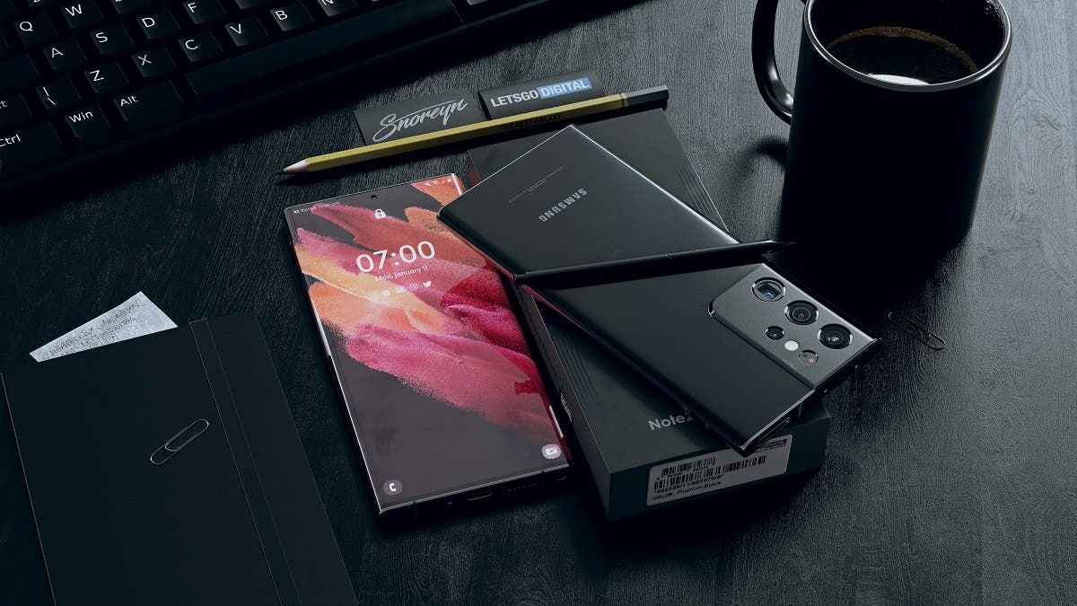 Samsung Galaxy Note 21 Ultra appears in an unboxing video