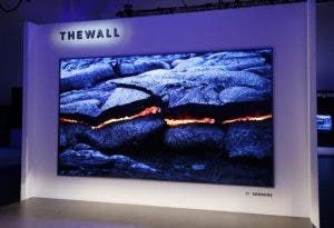 Samsung unveils massive 146-inch 4K TV called 'The Wall'