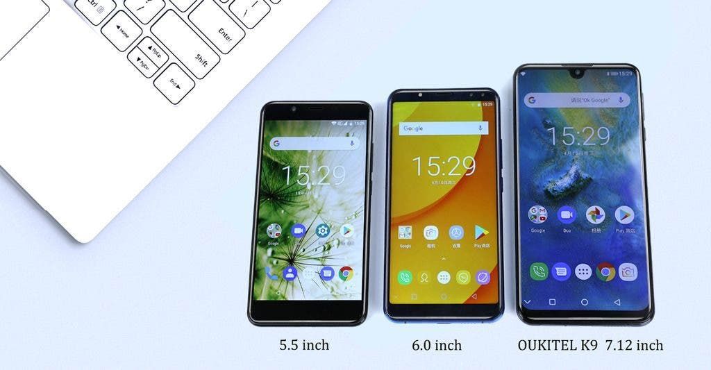 5 reasons why you should buy the big screen OUKITEL K9