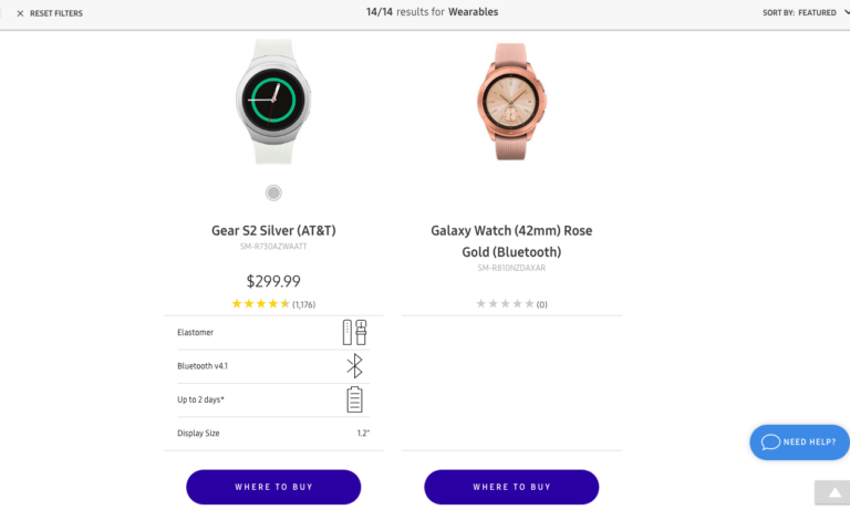Samsung Galaxy Watch Leaked in Rose Gold