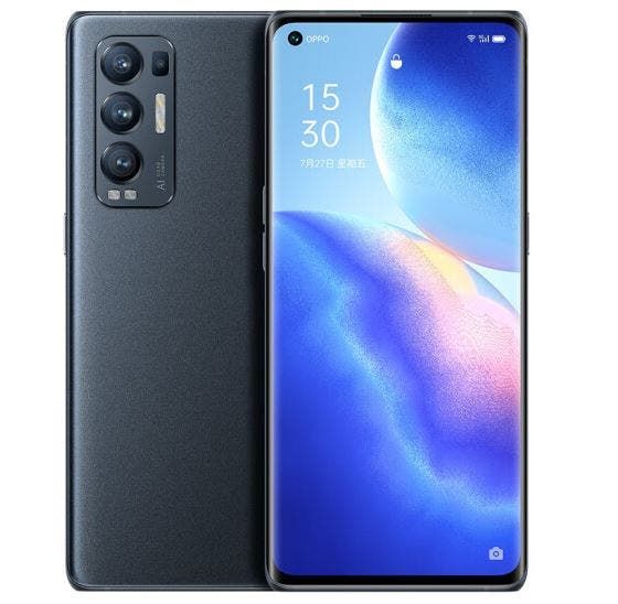 Oppo Reno 5 Pro+ 5G with glittering finish listed on JD.com