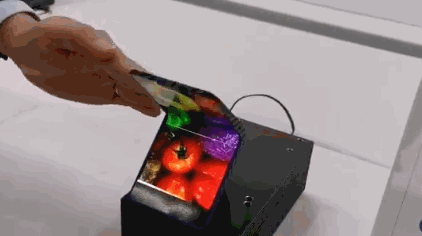 Sharp showcases a dual foldable smartphone with 300,000 bending lifetime