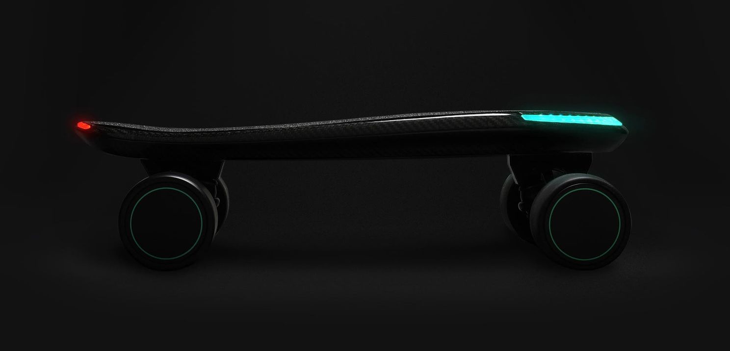 SPECTRA - The Most Portable and Intelligent E-Skateboard with 3D Posture Control System