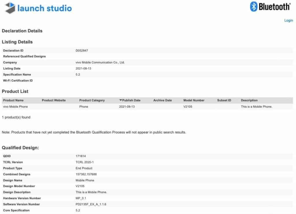 Vivo X70 Pro passes by Bluetooth SIG and IMDA certifications