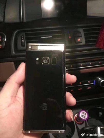 Premium looking Samsung SM-W2018 live  images surface online