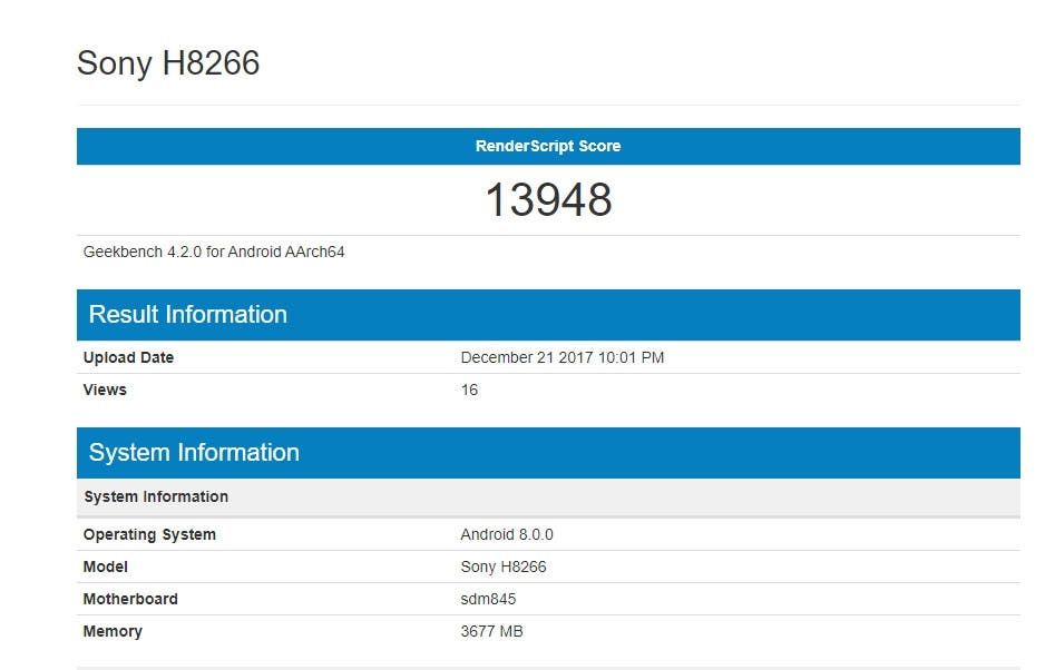 First Performance Test of Snapdragon 845 Appears Online