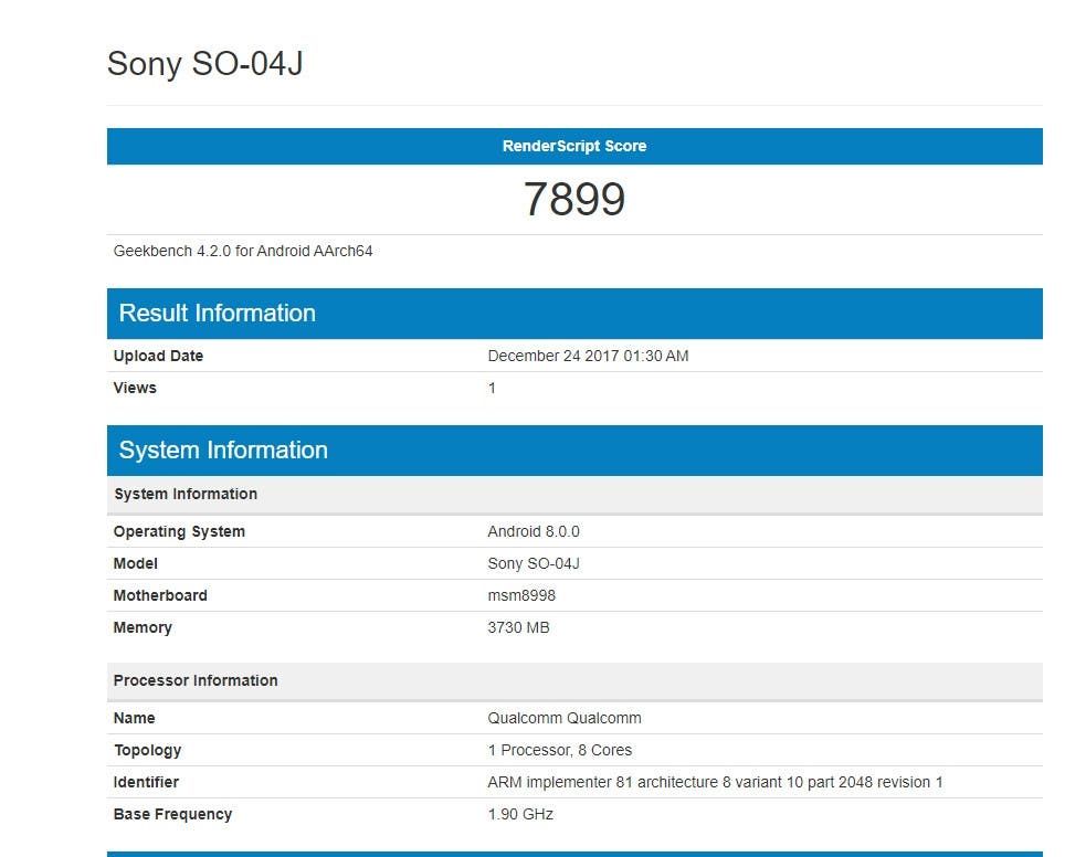 First Performance Test of Snapdragon 845 Appears Online