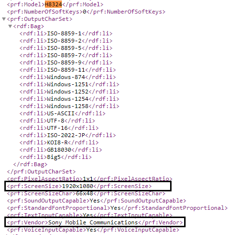New Sony Smartphone (H8324) Surfaces Online