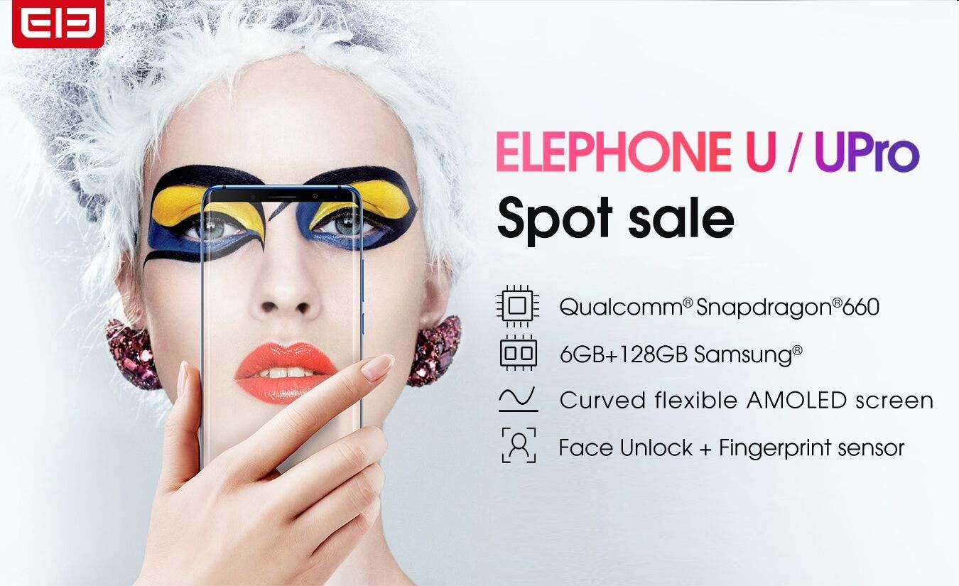 Elephone U & U Pro spot sale available, save up to $20