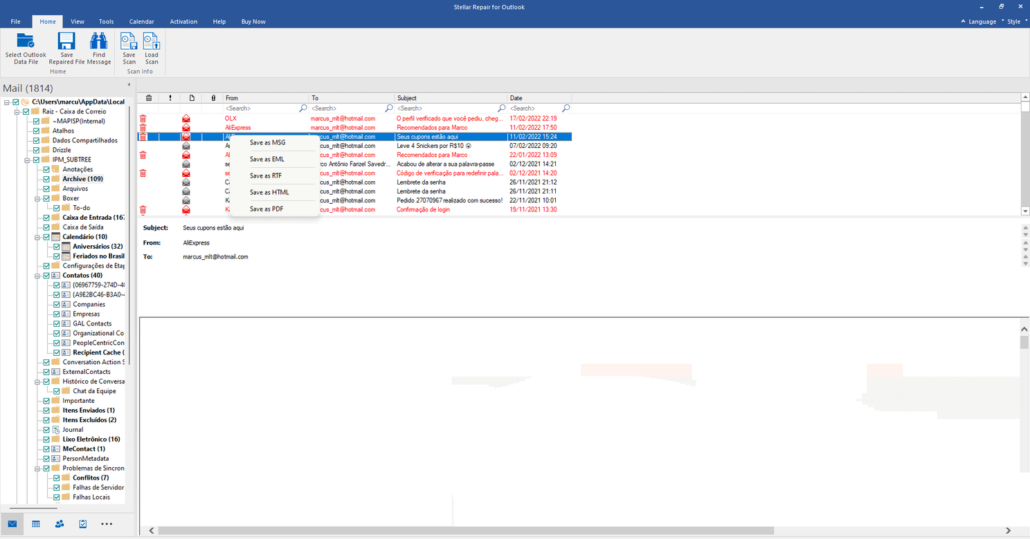Stellar Repair for Outlook Review: A Solid companion for Outlook