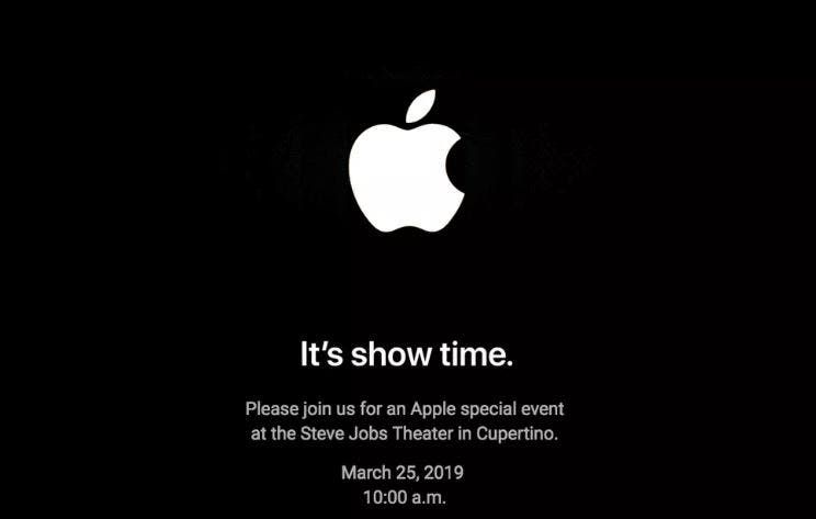 Apple schedules an event for March 25 at Steve Jobs Theater
