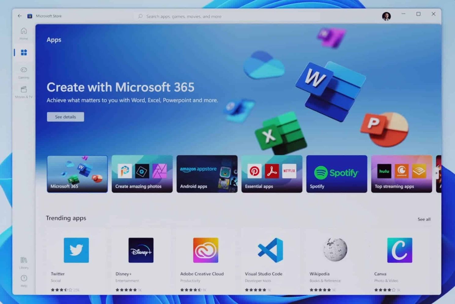Microsoft Store is now available for all Win32 apps