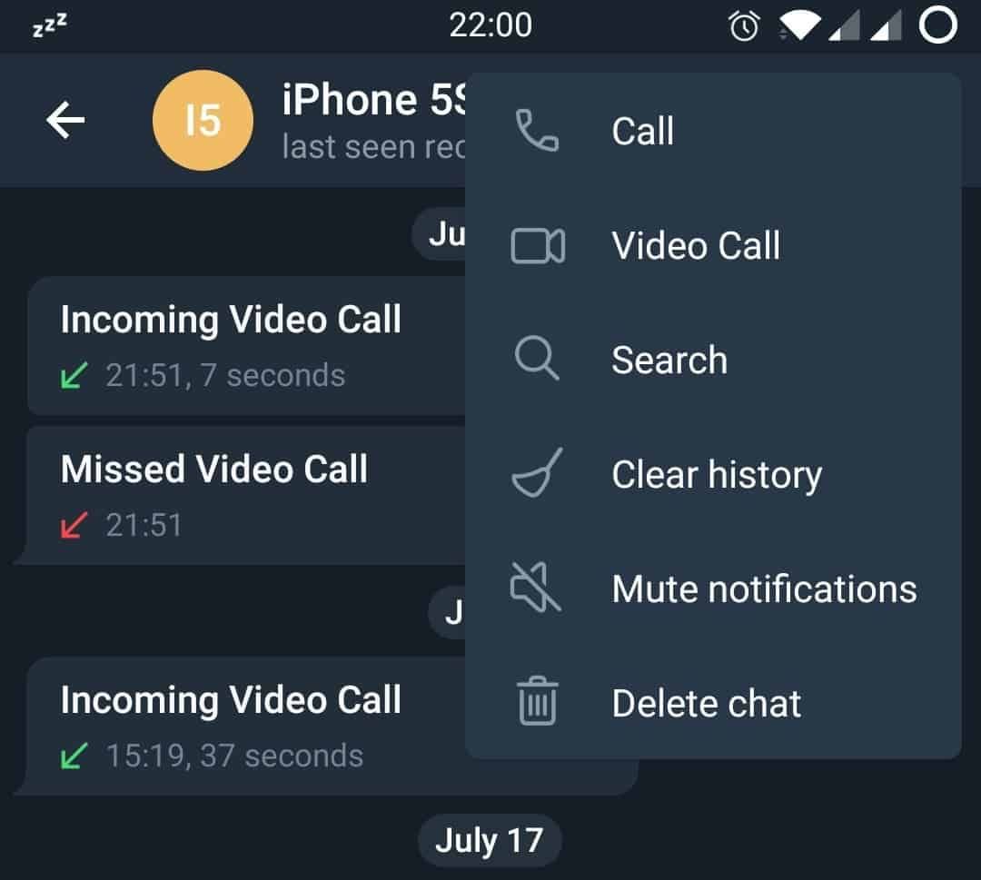 The latest Telegram beta version adds video calls on Android