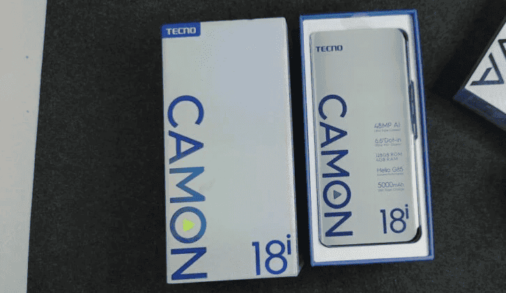 Tecno Camon 18i goes official with MediaTek Helio G85