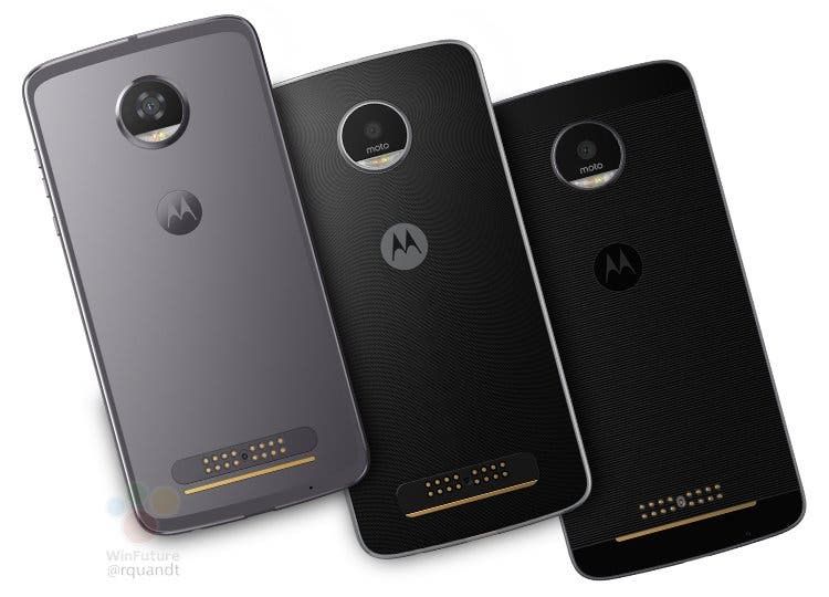 Moto Z2 Force and Z2 Play images leak - again!
