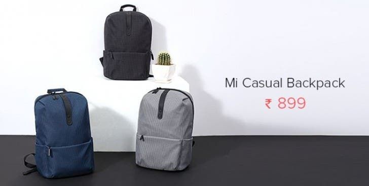 Xiaomi India drops three new fashionable backpacks