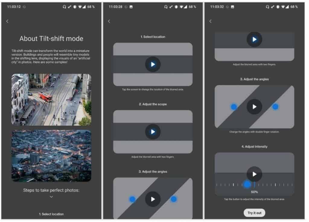 OnePlus camera will get new features including Moon Mode and Tilt-shift