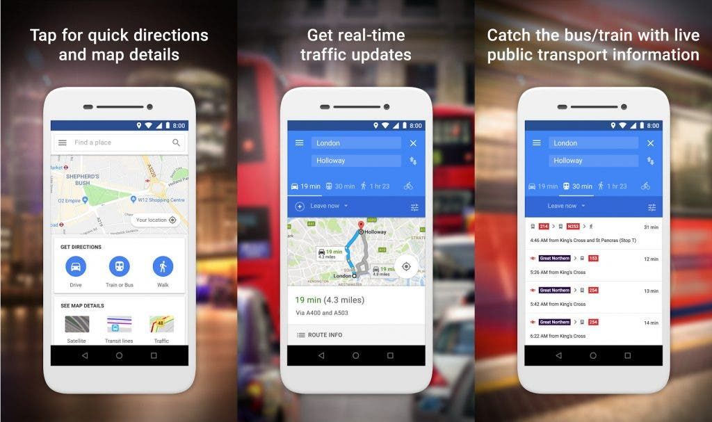 Google Maps GO beta now available in US even for non-Android GO smartphones