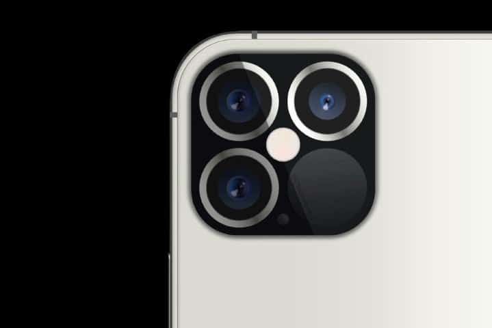 iPhone 12 Pro: leaked image shows the triple camera with LiDAR scanner
