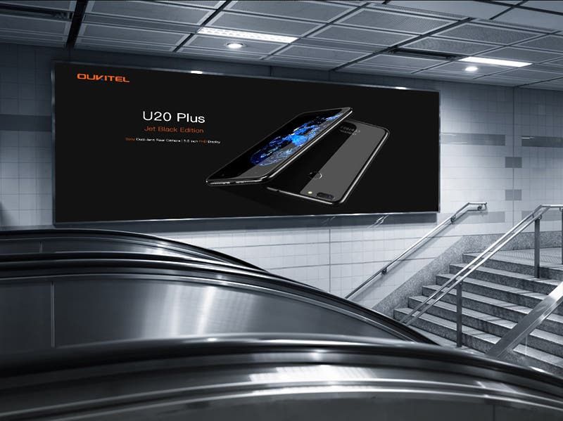 Oukitel U20 Plus coming with a fancy Jet Black version soon