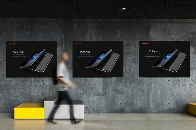 Oukitel U20 Plus coming with a fancy Jet Black version soon