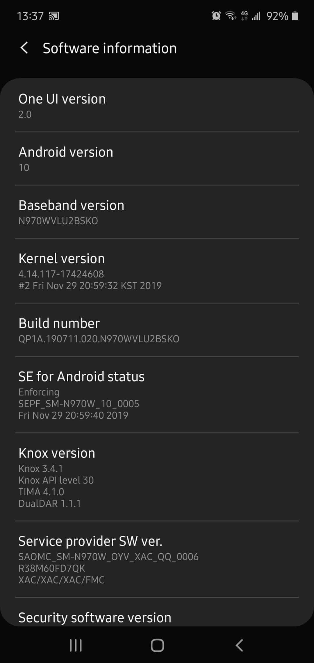 Samsung Galaxy Note 10 user accidentally gets Android 10 stable update