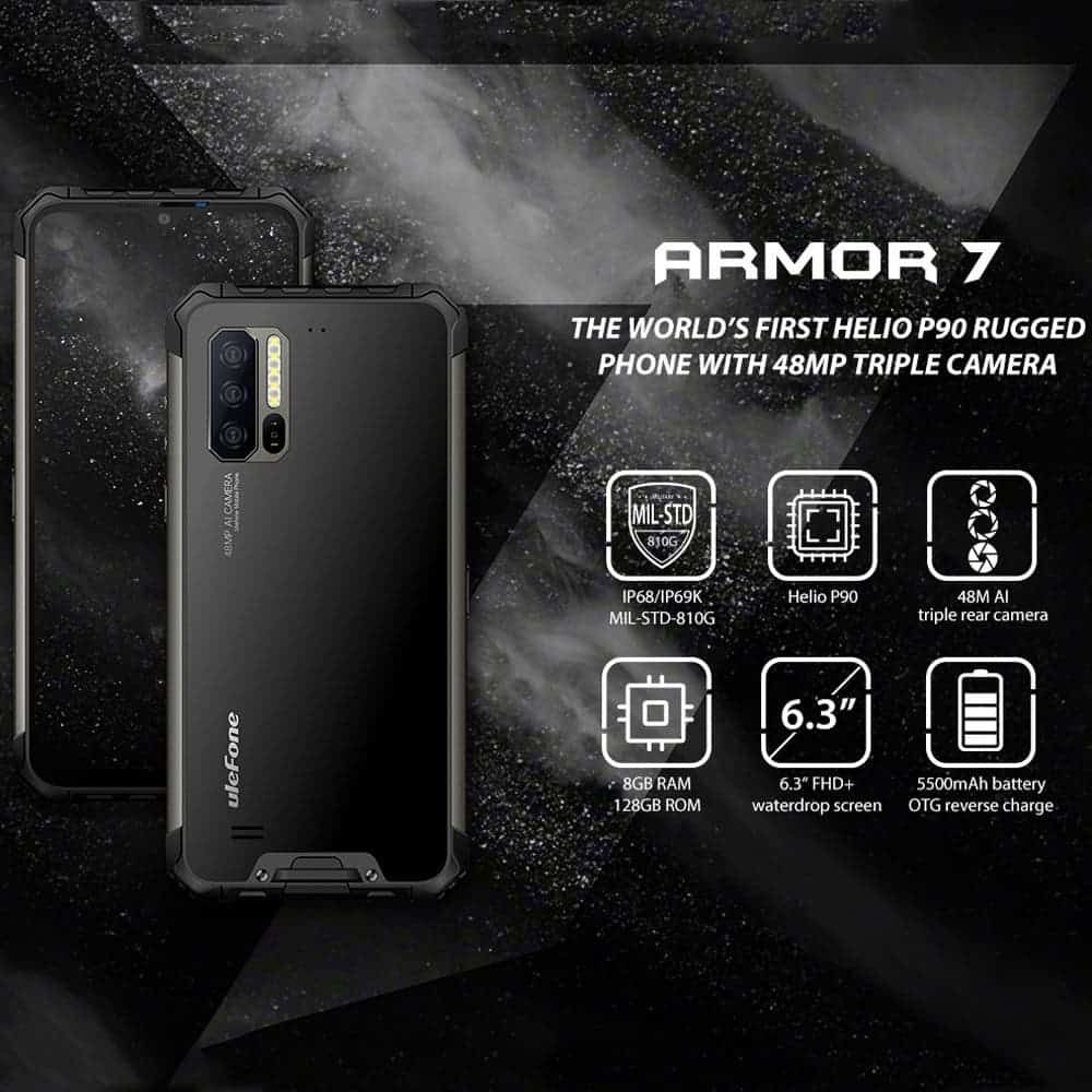 Big discounts for Ulefone rugged phones from AliExpress