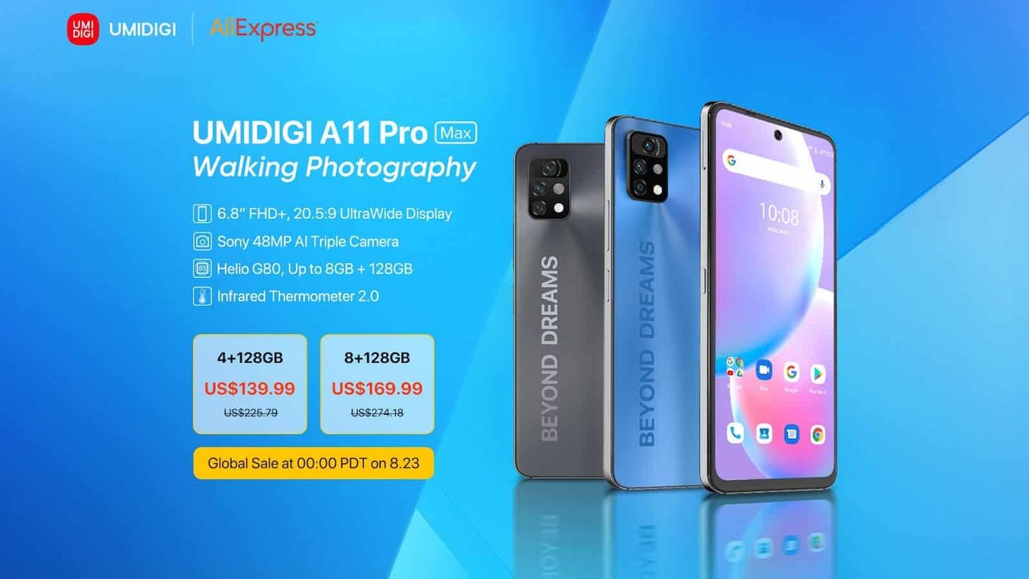 UMIDIGI A11 Pro Max Officially Launched with Sony 48MP AI Triple Camera Setup