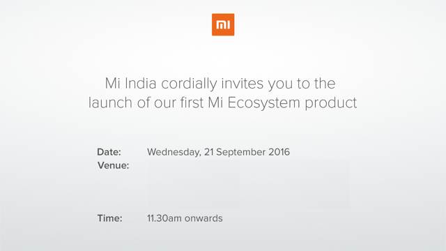Xiaomi will debut Mi Ecosystem in India with Mi Air Purifier 2 on September 21