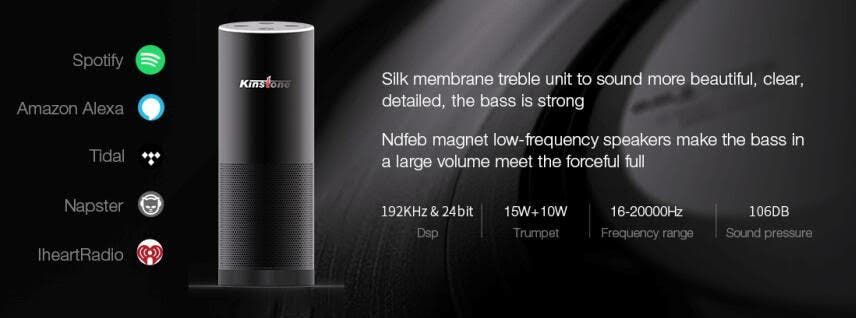 China’s Kinstone is launching its own Amazon Alexa speaker