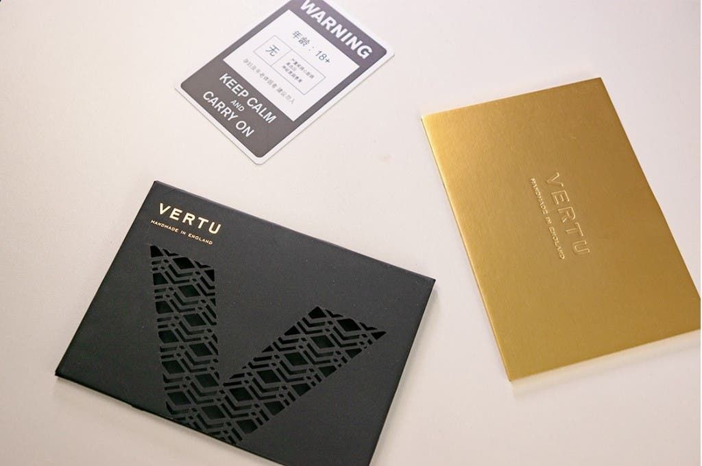 Vertu scheldules product launch event for October 17
