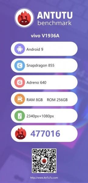 iQOO Neo 2 pops out in AnTuTu Benchmark