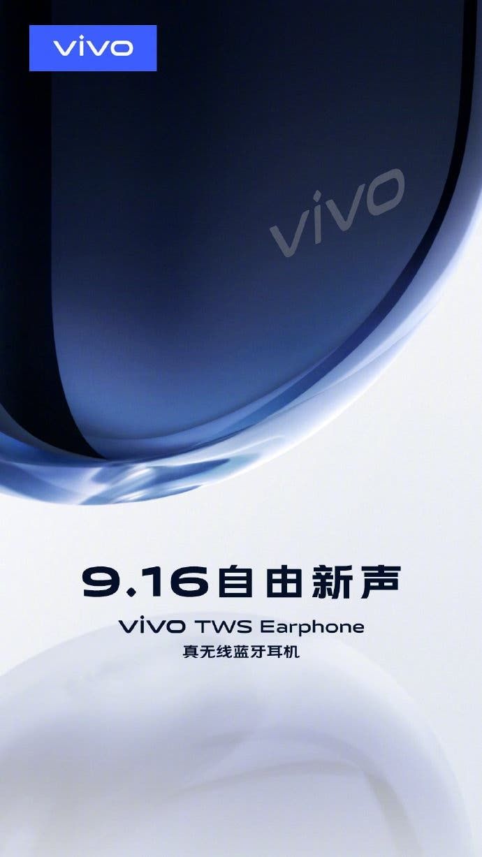 Vivo TWS Earphone to arrive on September 16