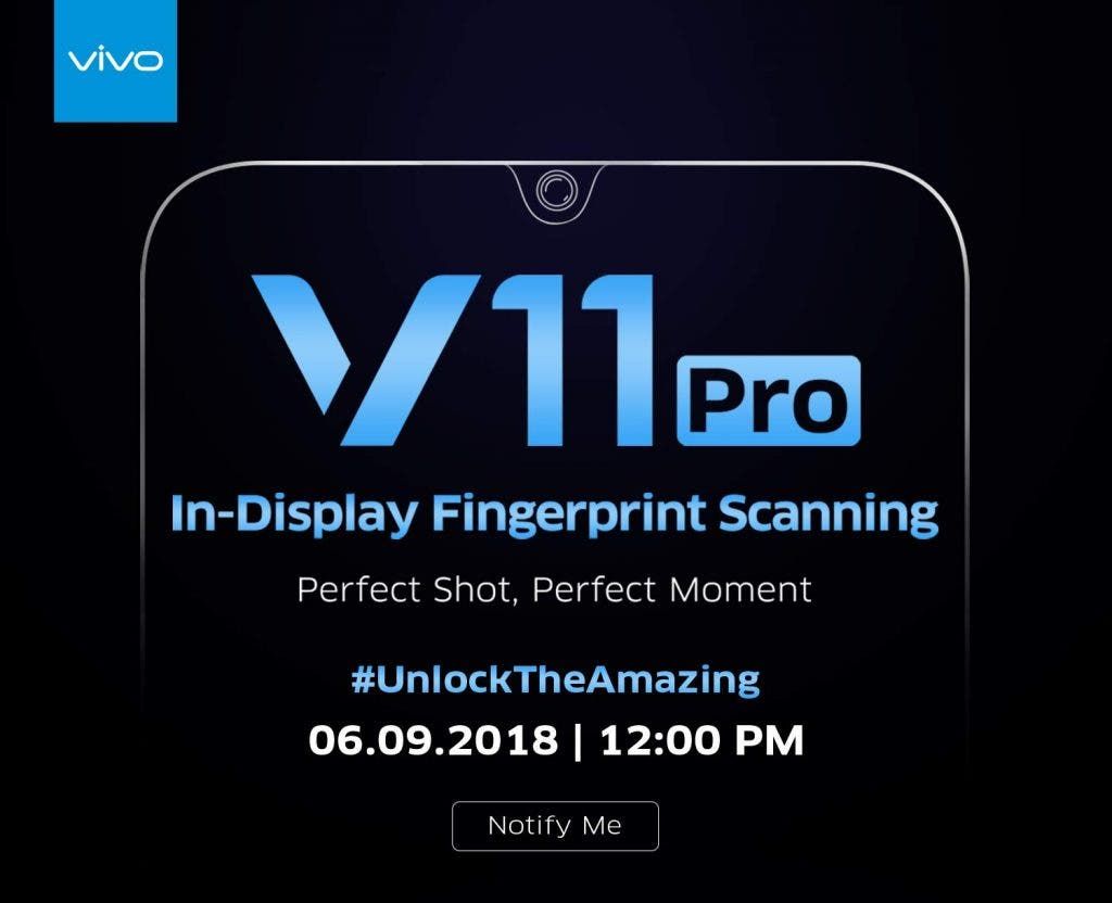 vivo V11 Pro Listed On Amazon - To Arrive On September 5