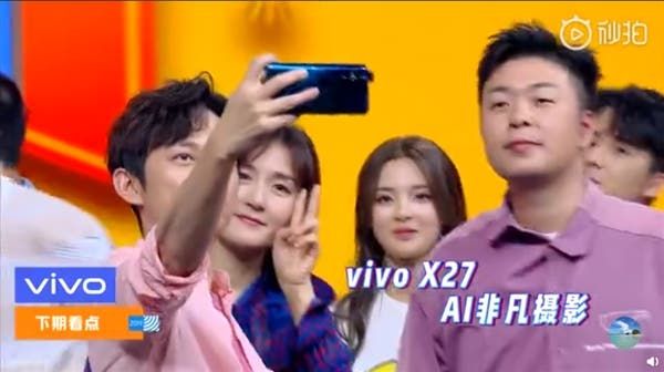 Video: Vivo X27 appears online with a pop-up selfie camera
