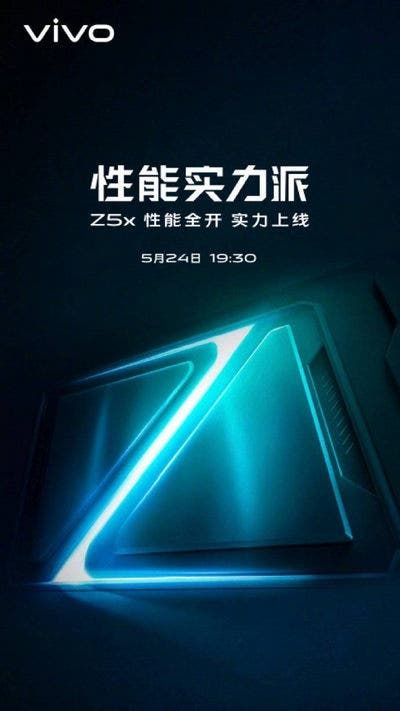 Vivo Z5x: the battery phone with punch-hole display will launch on May 24