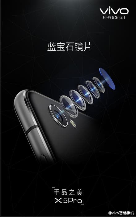 Vivo X5 Pro launched; has an iris sensor, takes 32MP selfies and is 6.4mm thin!