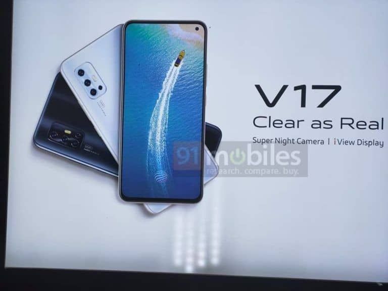 Vivo V17 official poster shows design similar to Galaxy M30s