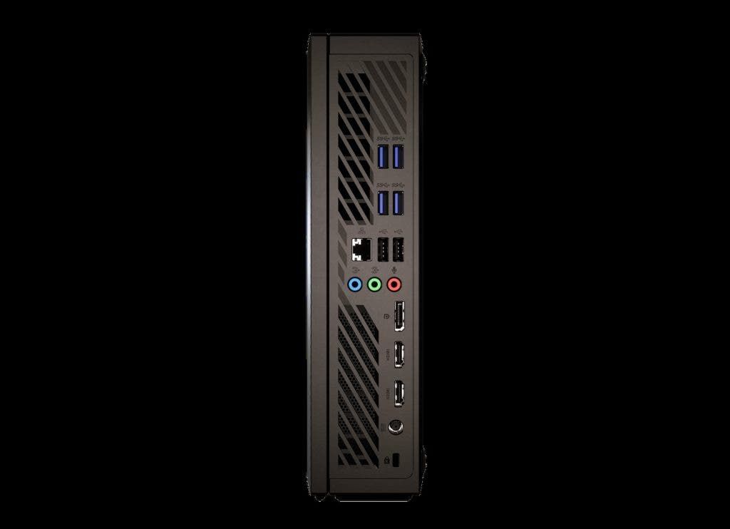 All the ports on the VivoPC