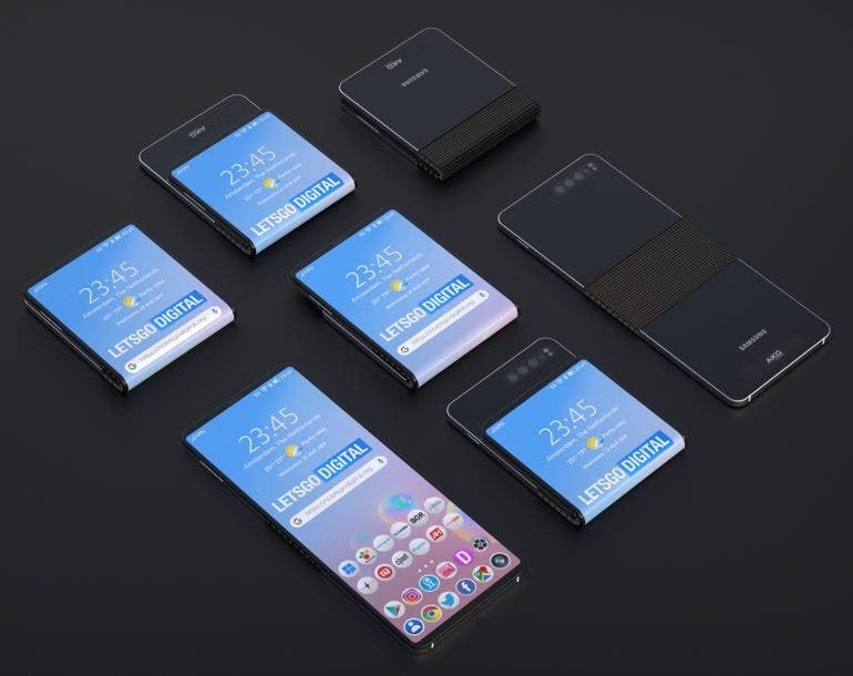 Samsung patents a new design for the second-generation Galaxy Fold