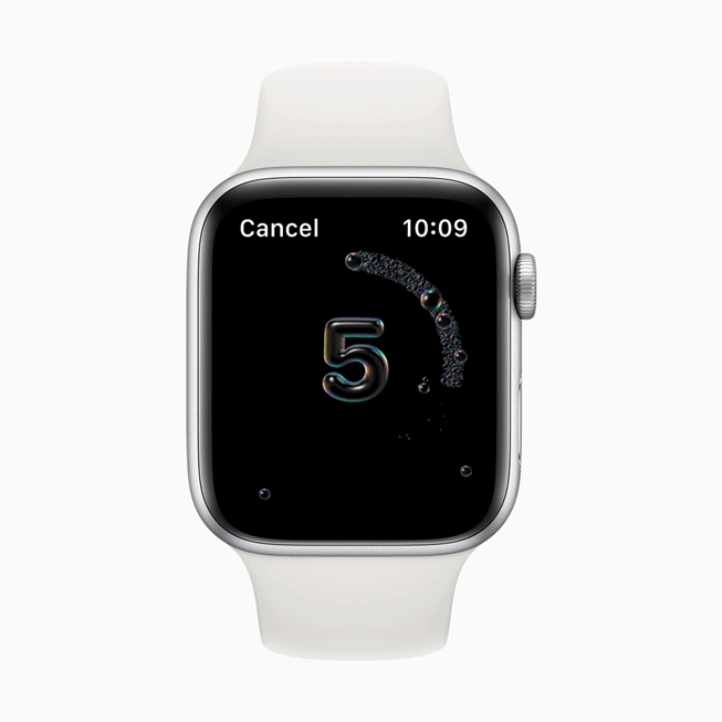 Apple has developed watchOS 7 hand-washing detection function many years ago