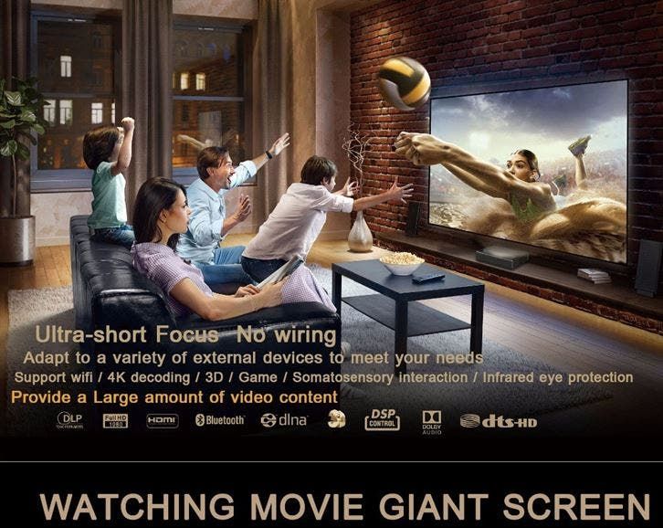 [Deal] Hottest Xiaomi Projector - Wemax One Ultra Short Throw 7000 ANSI Lumens Projector Available From $1929 [Coupon]