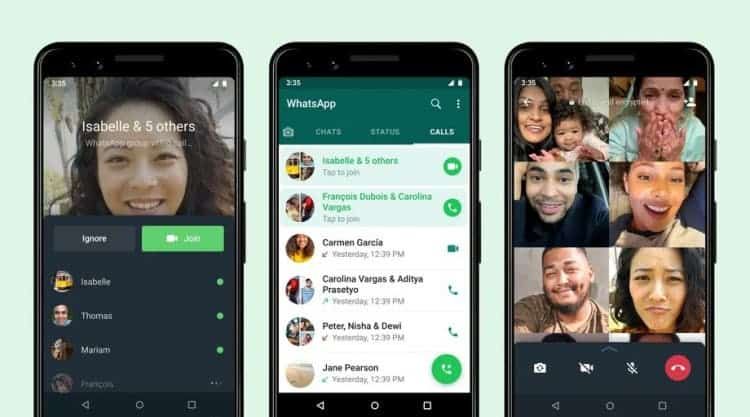 WhatsApp will allow you to join group calls after they have started