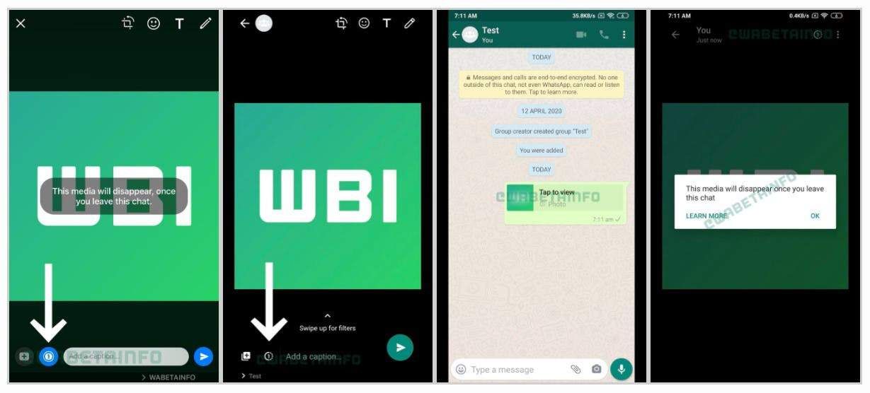 WhatsApp is testing a 24-hour "disappearing message" feature