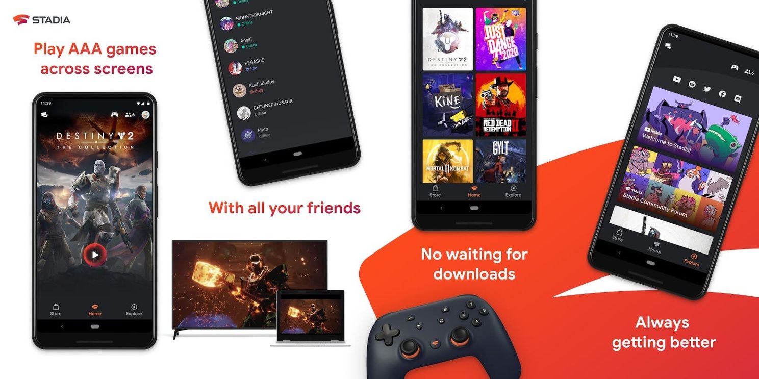Google Stadia now available on Play Store